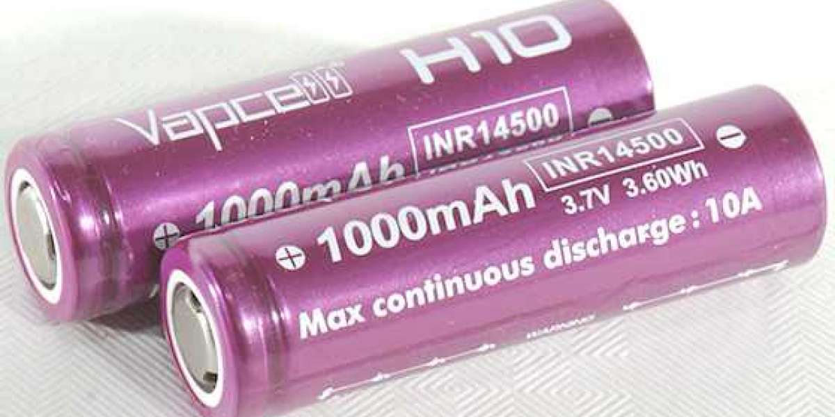 Unveiling the Power of VAPCELL H10 14500 Purple/White 10A Flat Top 1000mAh