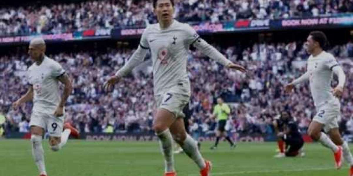 Son Heung-min je zapečatil pozno zmago Spursov nad Lutonom